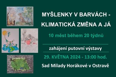 Putovní výstava s výtvarnými pracemi žáků z našeho kraje