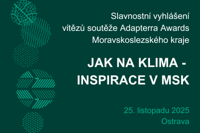 Zveme vás na Moravskoslezskou Adapterra Awards 2025