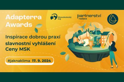 PŘESUNUTO – Slavnostní vyhlášení vítězů Adapterra Awards Moravskoslezského kraje 2024