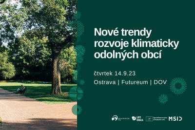 Seminář: Nové trendy rozvoje klimaticky odolných obcí