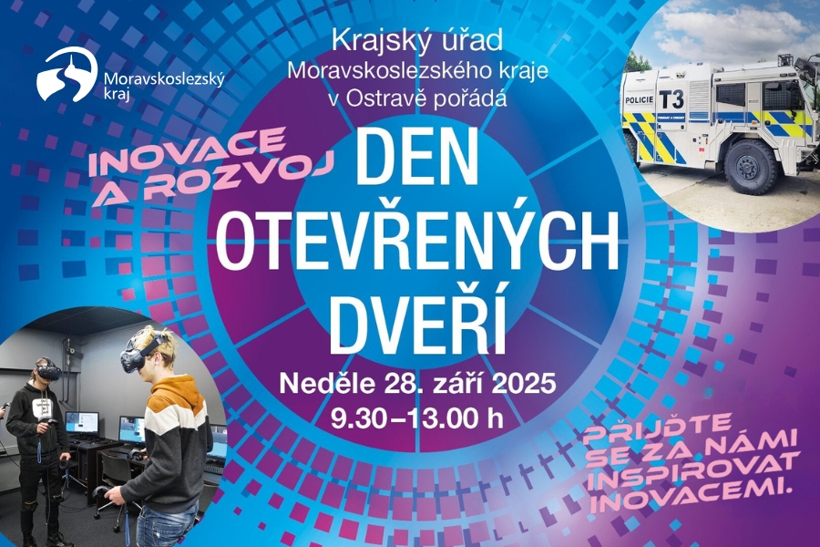 Krajský úřad otevře své dveře na vlně inovací a rozvoje