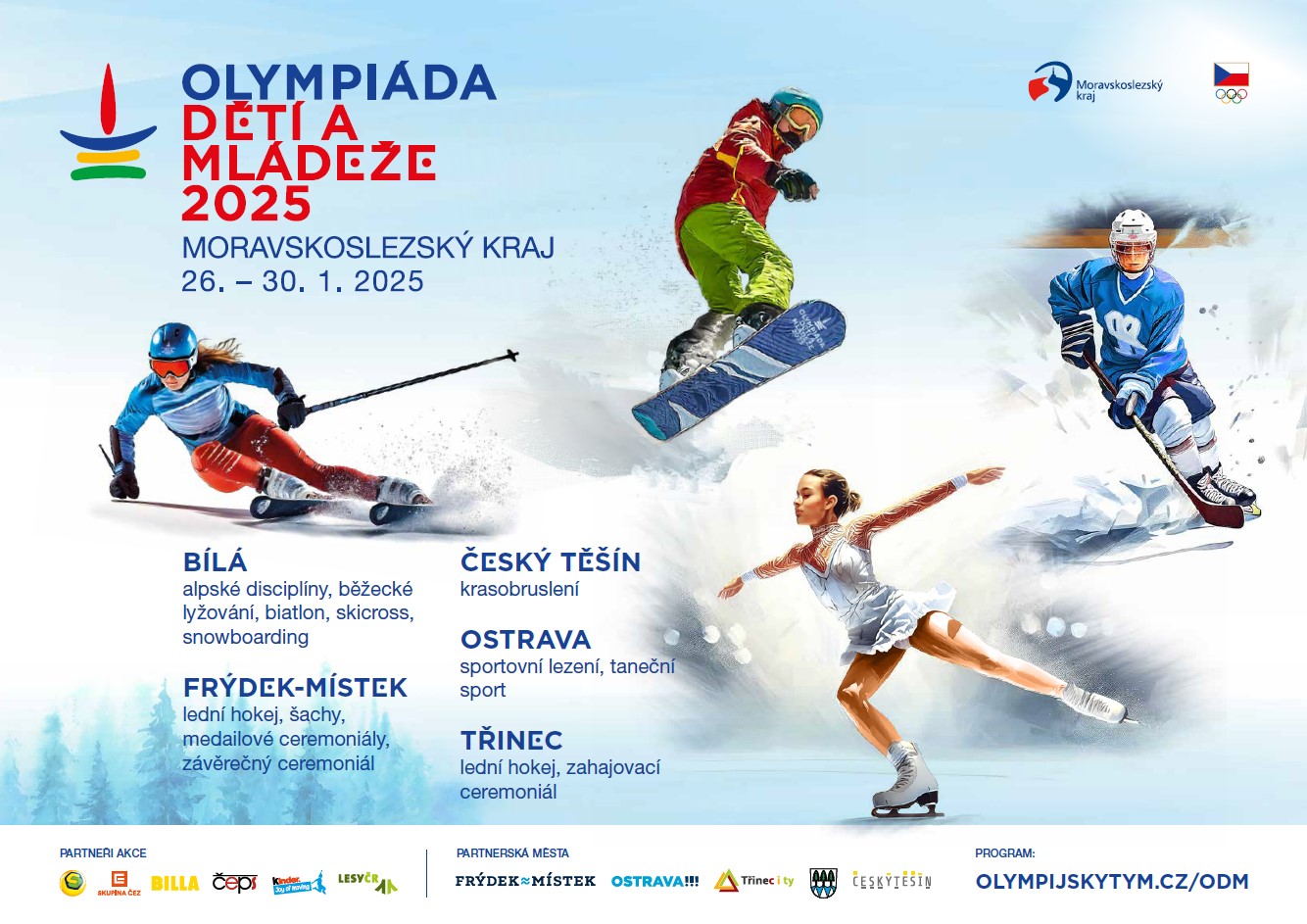 Olympiáda dětí a mládeže – plakát